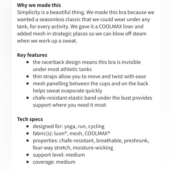 Lululemon Flow Y Bra Twin Stripe Black White Size 2 P73 - Picture 3 of 6